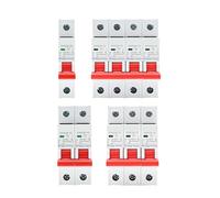 Protection de secours AC SPD T2, parafoudre, protection contre les surtensions 230 V 400 V, disjoncteur de courant sur rail DIN 10 kA 20 kA 2P(60kA,1P)