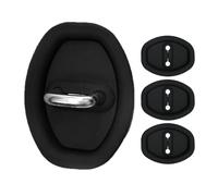 Protection de serrure de porte de voiture, couvercle de loquets de serrure de porte de voiture,Protecteur adhésif de couvercle de loquet de porte de voiture, 4 pièces - Garniture de couvercle de loque