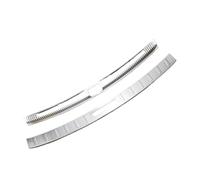 Protection De Seuil Coffre Arrière en Acier Inoxydable Chromé pour VW pour Atlas pour Teramont 2018-2024(Argent)