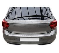 Protection de seuil de Chargement en Acier Inoxydable Mat Compatible avec VW Polo VI - Type AW - À partir de 2018 - Qualité supérieure RECAMBO