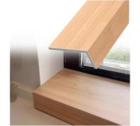 Protection de seuil de fenêtre imperméable en PVC effet bois pour baie vitrée et balcon 160 x 15 cm Solution durable et élégante pour garniture de fenêtre