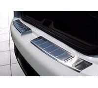 Protection de seuil de pare-chocs arrière chromée en acier inoxydable pour Clio IV (2012-2018)