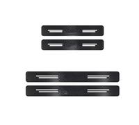 Protection De Seuil De Porte Pour Morris Garages MG ZS HS GT, Autocollants Anti-coups De Pied, Accessoires De Décoration Garniture De Voiture(Argent)