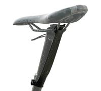 Protection de siège de vélo, protection de tube de montagne, 10 x 12,5 cm, bouclier de boue de gravier, matériau en silicone souple, design anti-débris pour aventure, tourisme, déplacement, équitation