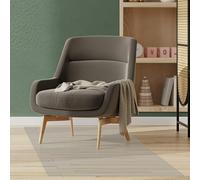 Protection de Sol 145 x 200 cm PVC Imperméable, Antidérapant et Insonorisant Protection de Sol Résistant Différentes Taille, Personnalisable pour de Maison et de Bureau, Couleur Transparente