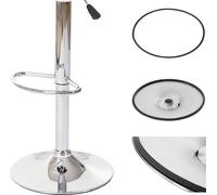 Protection de sol Anneau de remplacement Anneau de protection anti-rayures pour assiette de sol Tabouret de bar, PE ~ Ø 38,5cm