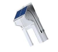 Protection de sonnette adhésive contre la pluie avec panneau de charge solaire, solution écoénergétique