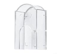 Protection de sonnette sans fil transparente étanche à la poussière | Plastique PC robuste, résistant aux chocs, visibilité claire, joint étanche, protection contre les intempéries