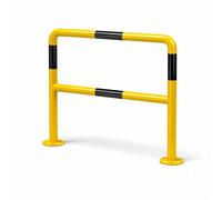 Protection de stockage - Arceau de protection - 100 x 100 cm - Avec genouillères - Pour étagères, étagères, allée, cour et garage