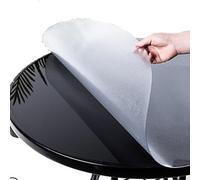 Protection de Table Transparente Maison, Nappe en Étanche Plastique Transparente d'épaisseur, Nappe de Table en PVC Facile a Nettoyer Imperméable, pour Bureau, Salon, Cuisine