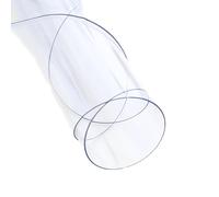 Protection de Table Transparente Maison, Nappe en Étanche Plastique Transparente d'épaisseur, Nappe de Table en PVC Facile a Nettoyer Imperméable, pour Bureau, Salon, Cuisine