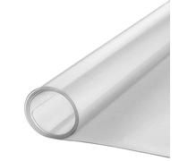 Protection De Table Transparente | Nappe en PVC de 0,7 mm d'épaisseur,Protège-Table Mat | pour Cuisine Maison Restaurant Lieu de Travail Dressing Salle à Manger Pique-nique Bureau Comptoir