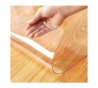 Protection de Table Transparente, Nappe imperméable en Plastique épais, Tapis de Table pour Meuble à Chaussures, Tapis de Protection pour Table de Maquillage, Tapis de Bureau pour manucure (