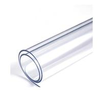 Protection de Table Transparente, sous-Tapis de Protection pour Bureau, Nappe Transparente en Cristal pour Meubles de Cuisine, Tapis de Table et Tapis de Sol (Couleur : 2,0 mm, Taille : 140