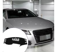 Protection De Tableau De Bord Pour Audi A7 S7 2009-2017 / Couverture De Tableau De Bord De Console Centrale / Antidérapant / Polyester / 1 Pièce Noir
