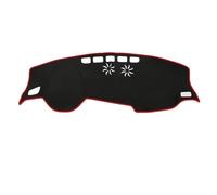 Protection De Tableau De Bord pour Q3 F3 2019 2020 2021 2022 Housse Tableau Bord(LHD Red)