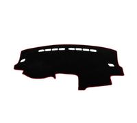 Protection De Tableau De Bord pour VW pour Polo MK5 5MK 6R 6C 61 pour Vento pour Ameo 2009-2017 Tapis Anti-salissures Pare-Soleil Protection Solaire Housse Tableau Bord(Left Red Edge)