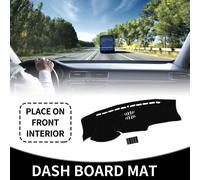 Protection De Tableau De Bord - Protège-Tapis De Console Centrale De Voiture Contre Le Soleil - Pour Hyundai Tucson 2022-2024 - Polyester Noir Avec Autocollant - 1 Ensemble