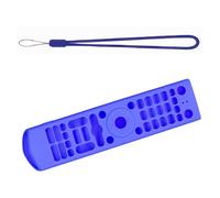 Protection de télécommande Universelle pour VSeeBox, Blue | Housse de protection en Silicone Flexible anti-chute et anti-poussière, protecteur complet en Silicone, accès