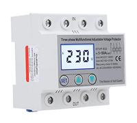 Protection de tension réglable multifonction STVP-932 230 V/400 VAC - Protection contre les surtensions et sous-tensions LCD 63 A