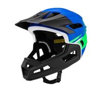 Protection de tête de vélo intégrale, design du flux d'air respirant, coque résistante aux chocs, équipement de conduite léger avec structure ventilée, pour support P