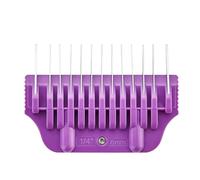 Protection de tondeuse 6 mm de large pour lames A5, compatible avec Andis Wahl Oster More, peigne professionnel en acier inoxydable pour toilettage d'animaux de compagnie