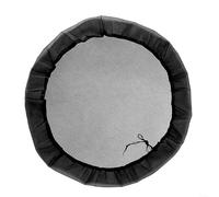Protection de tonneau de pluie avec cordon de serrage, 110/120 cm, filet de protection pour conteneurs d'eau (110 cm)