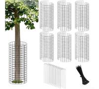 Protection de tronc en maille métallique pour applications de jardinage nécessitant une barrière physique contre les menaces extérieures et l'abrasion (A)