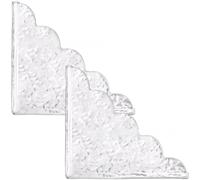 Protection d'eau en acrylique pour baignoire et lavabo avec motif ondulé pour une performance fonctionnelle