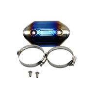 Protection d'échappement de moto en acier inoxydable, protection thermique, anti-brûlure, compatible avec Yoshimura AR SC AK Bouclier Thermique(B)