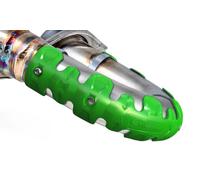 POLISPORT Protection d'échappement long vert