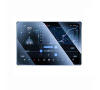 Protection d'écran avant et arrière pour Tesla Model 3 Highland 2024 2025 Model Y 2025 Accessoires en verre trempé de 15,4" pour tableau de bord de voiture, siège arrière de télévision, anti-traces de