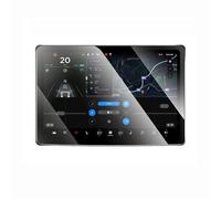 Protection d'écran avant et arrière pour Tesla Model 3 Highland 2024 2025 Model Y 2025 Accessoires en verre trempé de 15,4" pour tableau de bord de voiture, siège arrière de télévision, anti-traces de