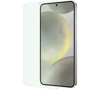 ¿Protection D'écran Avec Filtre Anti-Lumière Bleue Screenforce Trueclear Curve, Protection Pour Samsung Galaxy S24, Rebords Incruvés, Pose Facile Sans Bulle D'air, Support Easy Align Inclus