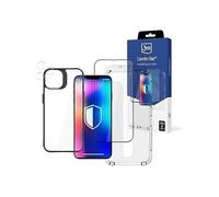 Protection D'écran - 3mk - Comfort Set 4 En 1 - Verre Trempé 9h - Étui Transparent - Lentille Pro