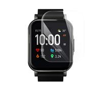 Protection d'écran compatible avec la Smart Watch Haylou LS02 Film TPU flexible Sans bulles Anti-Scratch HD Clear Protector Couverture de peau souple durable et auto-cicatrisante