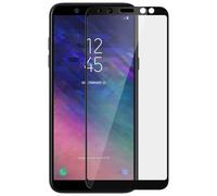 Protection d'écran complète bord noir, Full Cover pour Samsung Galaxy A6
