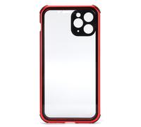 Protection d'écran de confidentialité pour iPhone 15 Pro Max, coque en verre trempé anti-espionnage à adsorption magnétique avec cadre en