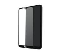 Protection d'écran en verre trempé (100% de surface couverte) pour huawei Y5 2019, Noir