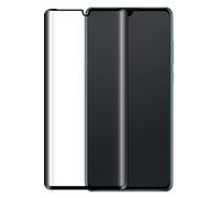 Protection d'écran en verre trempé 2.5D Noir transparent pour Huawei P30
