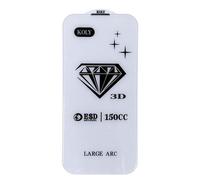 Protection d'écran en verre trempé anti-espion compatible avec iPhone 13/13 Pro, filet anti-poussière, design diamant, lot de 2