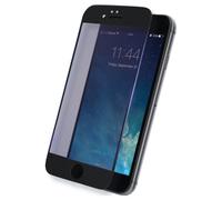 Protection d'écran en verre trempé avec Anti-lumiére bleue (100% de surface couverte) pour iPhone 7 Plus, Noir