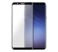 Protection d'écran en verre trempé BigBen Connected Transparent avec contour noir pour Samsung Galaxy S9