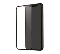 Protection d'écran en verre trempé Bord à Bord Incurvé pour Apple iPhone XR/11, Black
