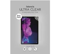 Protection d'écran en verre trempé pour Lenovo Tab P11 Tablet Screenprotector Selencia Duo Pack Ultra Clear Screenprotector tablet Transparent Transparent G