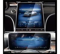 Protection d'écran en Verre trempé pour Les écrans LCD du GPS et du Tableau de Bord de la Mercedes-Benz EQE 350 (2023)