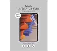 Protection d'écran en verre trempé pour Samsung Galaxy Tab S7,Samsung Galaxy Tab S8 Tablet Screenprotector Selencia Duo Pack Ultra Clear Screenprotector tablet Transparent Transparent G