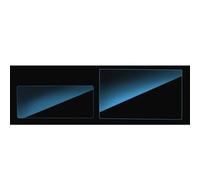 Protection d'écran en Verre trempé pour Tableau de Bord et Navigation LEAPMOTOR C10/C16/B01/B10/C11 2024-2026 : Anti-Traces de Doigts (C10 8K Blu-Ray, 2 pièces)