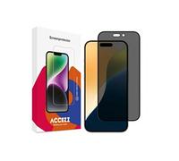Accezz Accezz Protection d'écran en verre trempé Privacy pour iPhone 17 / 17 Pro / 16 Pro Transparent