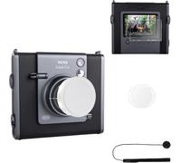 Protection d'écran et bouchon d'objectif pour appareil photo hybride Fujifilm Instax Wide EVO,bouchon en aluminium Wide Evo,protecteur d'écran LCD trempé de 0,25 mm et kit d'accessoires de.[I62]